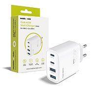 Mobile Origin 40W GaN Wall Charger PW22 2x USB-C + 2x USB-A - Wall Charger