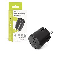 Mobile Origin 30W Charger Plug PW33 2x USB-C Black - Wall Charger