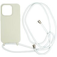 Mobile Origin Lanyard Case Light Grey iPhone 14 Pro tok - Telefon tok