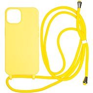 Mobile Origin Lanyard Case Yellow iPhone 14 - Phone Cover