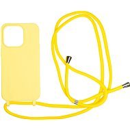 Mobile Origin Lanyard Case Yellow iPhone 14 Pro - Kryt na mobil