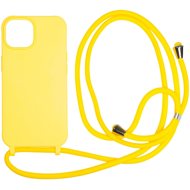 Mobile Origin Lanyard Case Yellow iPhone 15 - Phone Cover