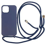 Mobile Origin Lanyard Case Blue iPhone 15 - Phone Cover