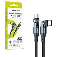 Mobile Origin 240W 540° Rotating Cable USB-C to USB-C 1m CB12 - Data Cable