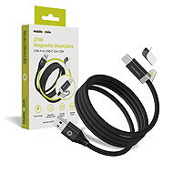 Mobile Origin 27W Magnetic StayCable USB-C to USB-A 1.5m CB6 - Data Cable