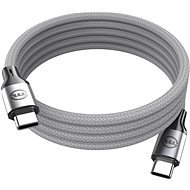 Mobile Origin Magnetic cable USB-C to USB-C - 1m, White - Adatkábel