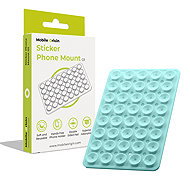 Mobile Origin Sticker Phone Mount O1 Baby Blue - Phone holder