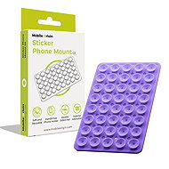 Mobile Origin Sticker Phone Mount O1 Purple - Phone holder