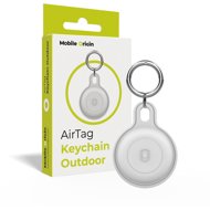 Mobile Origin Airtag Outdoor KeyChain White - AirTag Key Ring