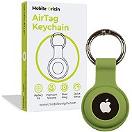 Mobile Origin Airtag KeyChain, green - AirTag Key Ring