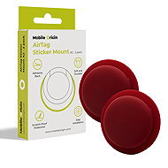 Mobile Origin Airtag Sticker Mount A2 2 Pack Ruby Red - AirTag Case