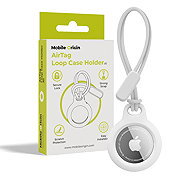 Mobile Origin Airtag Loop Case Holder A1 White - AirTag Case
