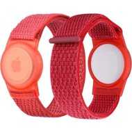 Mobile Origin AirTag Strap Red - Airtag Wristband