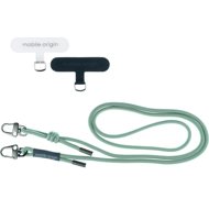 Mobile Origin Lanyard Rope 6mm Olive Green 82 163cm - Phone Lanyard