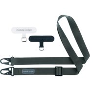 Mobile Origin Lanyard Tape 25mm Black 84 - 165cm - Phone Lanyard