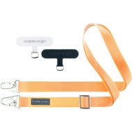 Mobile Origin Lanyard Tape 25mm Peach Fuzz 84 - 165cm - Phone Lanyard