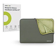 Mobile Origin neoprene sleeve MacBook Air/Neo 13" Earth Green - Laptop Case