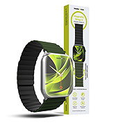 Mobile Origin Magnetic Band II Apple Watch 49mm/46mm/45mm/44mm Green/Black - Watch Strap