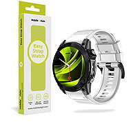 Mobile Origin Easy Strap Silicone for Garmin, 20mm White - Watch Strap