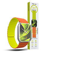 Mobile Origin Magnetic Band II Apple Watch 49mm/46mm/45mm/44mm Orange/Green - Watch Strap