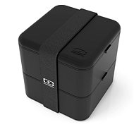 MonBento Square | black - Lunch Box