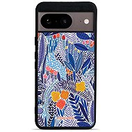 Mobiwear Glossy Glossy for Google Pixel 8 - Blue Flower - Protective Case