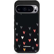 Mobiwear Glossy Glossy for Google Pixel 9 - Hearts - Protective Case