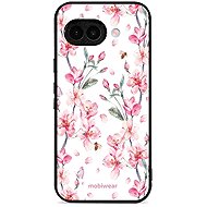 Mobiwear Glossy Glossy for Google Pixel 9A - Flowers - Protective Case