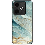 Mobiwear Glossy Glossy for Realme GT 7T - Greenish Marble - Protective Case