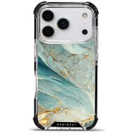 Mobiwear Elite Bumper with MagSafe - Apple iPhone 17 Pro - Greenish Marble - Protective Case