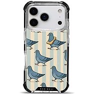 Mobiwear Elite Bumper with MagSafe - Apple iPhone 17 Pro - Pigeons - Protective Case