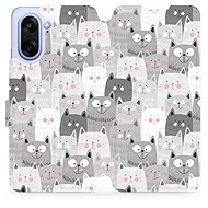 Mobiwear flip book for OnePlus Nord CE5 - Cats - Phone Case