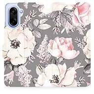 Mobiwear flip book for OnePlus Nord CE5 - Flowers - Phone Case