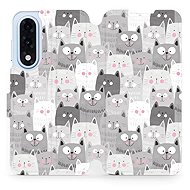 Mobiwear flip book for OnePlus Nord 5 - Cats - Phone Case