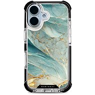 Mobiwear Elite Bumper with MagSafe - Apple iPhone 17 - Greenish Marble - Protective Case