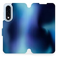 Mobiwear Flip OnePlus Nord 5 kék árnyalatok tok - Mobiltelefon tok