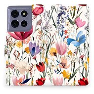 Mobiwear flip book for Motorola Moto G86 5G - Meadow - Phone Case