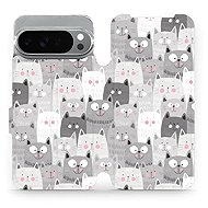 Mobiwear flip book for Google Pixel 10 Pro XL - Kitty - Phone Case