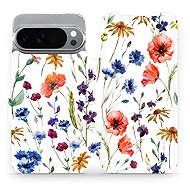 Mobiwear flip book for Google Pixel 10 Pro XL - Flower - Phone Case
