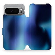 Mobiwear flip book for Google Pixel 10 Pro XL - Blue shade - Phone Case
