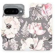 Mobiwear flip book for Google Pixel 10 - Flowers - Phone Case