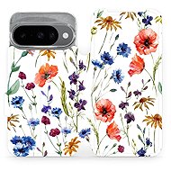 Mobiwear flip book for Google Pixel 10 - Flower - Phone Case