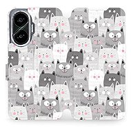 Mobiwear flip book for Xiaomi Poco F7 - Cats - Phone Case
