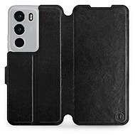 Mobiwear flip book for Realme C71 - Black - Phone Case