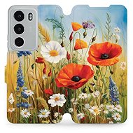 Mobiwear flip book for Realme C71 - Summer Meadow - Phone Case