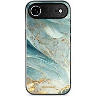 Mobiwear Glossy Apple iPhone Air zöldes márvány fényes tok - Védőtok