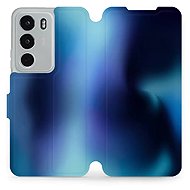 Mobiwear flip book for Realme C71 - Blue shade - Phone Case
