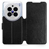 Mobiwear flip book for Vivo X200 Pro - Black - Phone Case