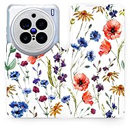 Mobiwear flip book for Vivo X200 Pro - Flower - Phone Case