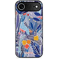 Mobiwear Glossy Glossy for Apple iPhone Air - Blue Flower - Protective Case